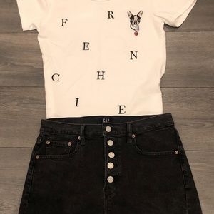 Gap High Waisted Black Shorts - Never worn!